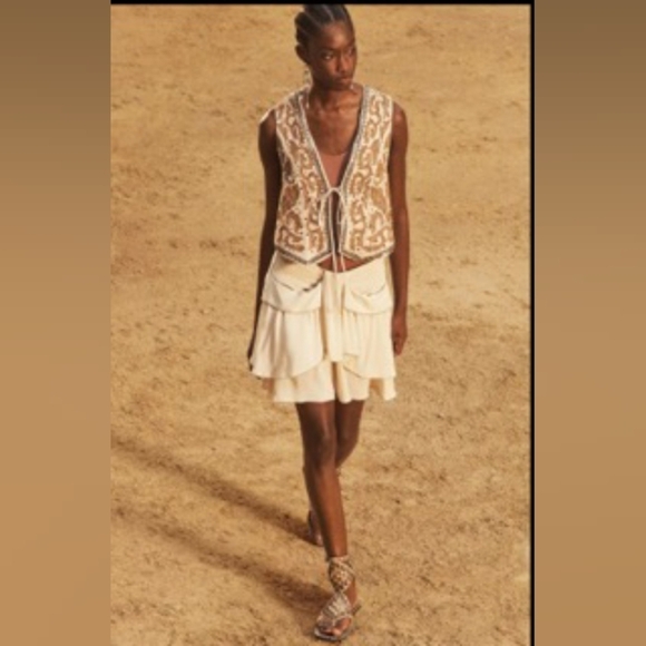 Zara Limited Edition Ruffle Skirt - Picture 2 of 10